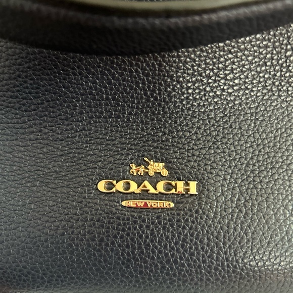 Navy Coach Crossbody and Shoulder Handbag - Picture 2 of 12